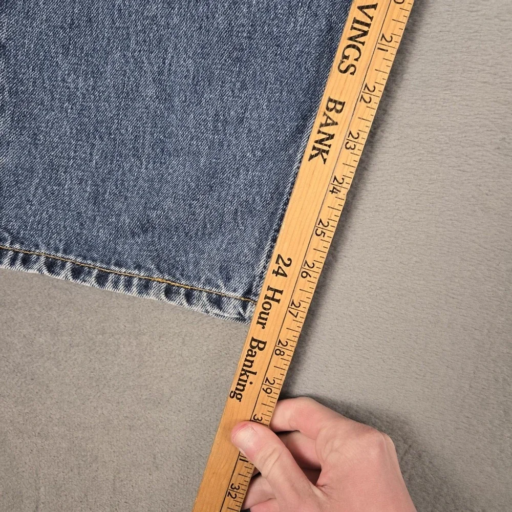 Levis 560 Jeans Mens 38x30 (Fits 36x28) Comfort Loose Fit Tapered Leg‎ Blue Y2K